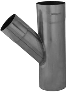 Rheinzink - Classic Fitting met 3 aansluitingen T-Stuk 80-60 45Gr Wb Ds