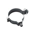 Rheinzink - PrePATINA Graphite grey Tweedelige beugel rond Scharn.Beug. 100 Z/Pen Gg