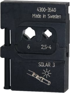 Klemko - PMS Persinzetstuk voor perstang kabels inzetmatrijs connctr mc-3