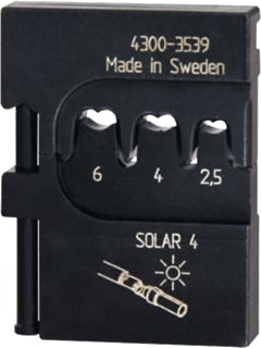 Klemko - PMS Persinzetstuk voor perstang kabels Inzetmatrijs Connctr Mc-4
