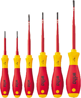 Wiha - SoftFinish electric SlimFix Schroevendraaier set Schrvdrst 36558 6Dlg