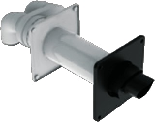 Nefit Bosch - TopLine II Accessoires Rookgasmuurdoorvoer Mdv Kunststf 80/125