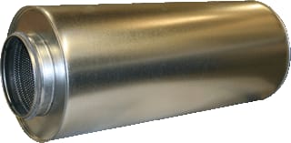 Inatherm - BDER Geluiddemper rond luchtkanaal geluiddemper 125-1200 mm