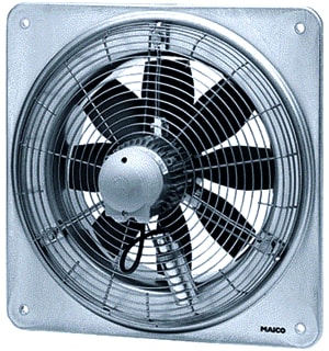 Maico - EZQ Muurinbouwventilator Orcon Axiaal Wandvent. Ezq254E