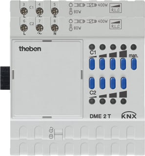Theben - Dimactor bussysteem Dme2T Knx
