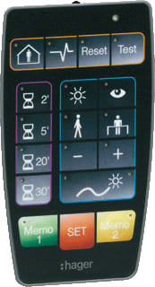 Hager - Bewegingsmelder Afstandbediening Toebeh./onderdelen bewegingssensor afstandbed install. ee807