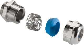 Pflitsch - Blueglobe TRI Wartel kabel-/buisinvoer Kabelwartel Emc Mess M50