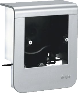 Hager - Tehalit SL Opbouwdoos plintgoot Teha Outl Univ Schak. 55 Alu