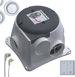 Zehnder - ComfoFan Silent Set Woonhuisventilator S Installpakket