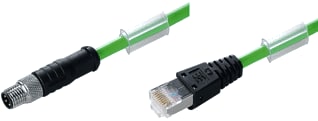 Weidmüller - Patchkabel twisted pair v industrie 1201212500