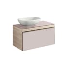 Keramag - Citterio Wastafelonderkast wastok citt 900 l/r taup