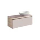 Keramag - Citterio Wastafelonderkast wastok citt 1200 l/r taup
