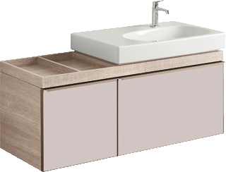 Keramag - Citterio Wastafelonderkast wastok citt 1200 l taup