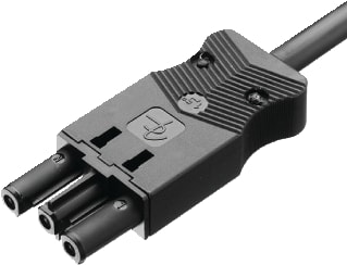Adels - Patchkabel inst.bare gebouwinstall. AANSL F 3X2,5 1M ZW B2CA