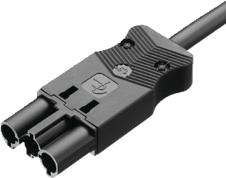 Adels - Patchkabel inst.bare gebouwinstall. AANSL M 3X2,5 2M ZW B2CA