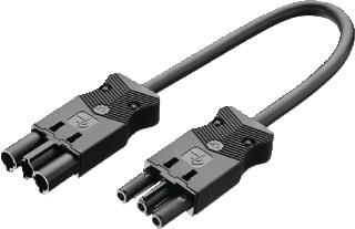 Adels - AC166 Patchkabel inst.bare gebouwinstall. Koppsn 3X2,5 1M Zw B2Ca