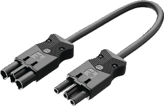 Adels - AC166 Patchkabel inst.bare gebouwinstall. Koppsn 3X2,5 2M Zw B2Ca