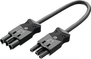 Adels - AC166 Patchkabel inst.bare gebouwinstall. Koppsn 3X2,5 5M Zw B2Ca
