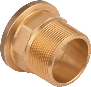 Henco - Super Size 17HN Fitting met 2 aansluitingen Mess. Verloop 75X2 Bu/Dr