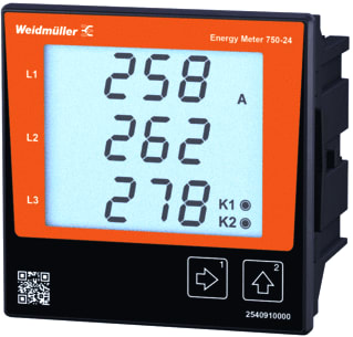 Weidmüller - Multifunctionele paneelmeter 2540900000