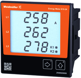 Weidmüller - Multifunctionele paneelmeter 2540920000