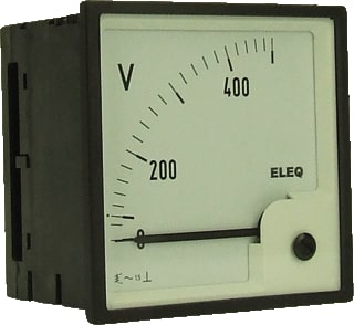 ELEQ - EIV96-E Voltmeter paneelbouw Vltmtr 250V