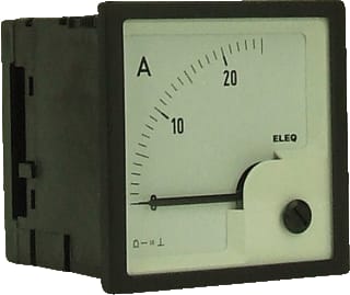 ELEQ - DIV72-E Amperemeter paneelbouw Ampmtr 25A