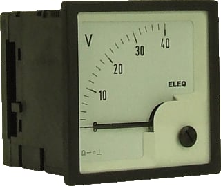 ELEQ - DIV72-E Voltmeter paneelbouw Vltmtr 40V