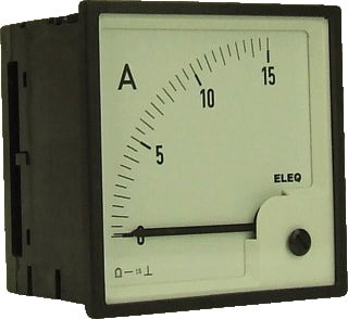 ELEQ - DIV96-E Amperemeter paneelbouw Ampmtr 15A