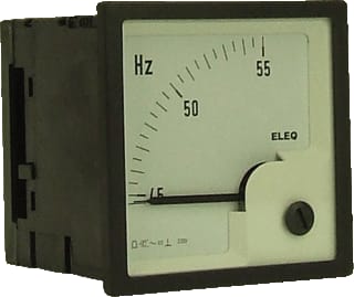 ELEQ - WFIV72-E Frequentiemeter paneelbouw 45-65Hz 400V