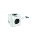 PowerCube - Contactdooscombinatie Pdu 4V Voor Desktop + Usb