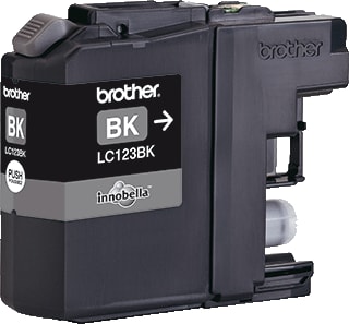 Brother - LC12x Verbr.mat. vr fax/printer/all-in-1 Cartridge Lc123Bk