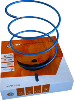 TKF - NL-Elektr.leid/INT-Stuurstr ZD H07Z1-U B2ca Installatiedraad Zd H07Z1-U 2,5 Bl Ri100