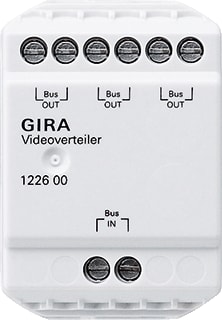 Gira - Videoverdeler voor bewakingssysteem Videoverdeler Video