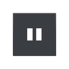 Niko - Intense Inzetplaat schakelmateriaal inzetpl usb lader antr