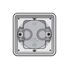 Niko - New Hydro Inbouwdoos wand/plafond Wd Inbouwkader Wit