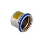 Geberit - Mapress RVS Gas Fitting met 1 aansluiting Mapr Kap D88,9