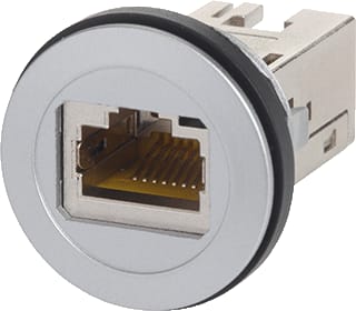 Harting - Device Connectivity Modulaire connector Har-Port Rj45 Cat 6 Coup