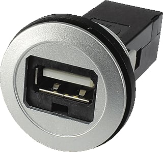 Harting - Device Connectivity Modulaire connector Har-Port Usb A Coupler