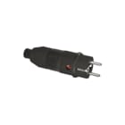 ABL - Connectivity Geaarde stekker contstop ra ultra ii zw/zw