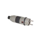 ABL - Connectivity Geaarde stekker contstop ra ultraii grs/zw