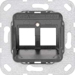 Gira - Draagring Inzetplaat schakelmateriaal 2X Mj Nr1 Basis