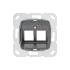 Gira - Draagring Inzetplaat schakelmateriaal 2X Mj Nr8 Basis