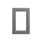 Gira - E2 Afdekraam schakelmateriaal Afdkrm 1½V Antraciet