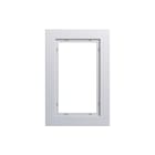 Gira - E2 Afdekraam schakelmateriaal Afdkrm 1½V Aluminium