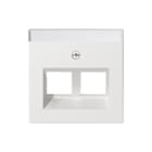Gira - Systeem 55 Bed.element / centr.pl. schakelmat. Cpl 2Xmj 30Gr Zwg