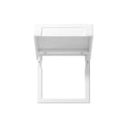 Gira - Systeem 55 Overgangsafdekplaat schakelmat. Montpl 45X45Mm Kd Zwg 55