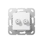 Gira - Multi data-com. schakelmat. Aansl 2Xsatf Bus Zwg Comm