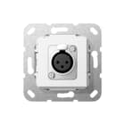 Gira - Multi data-com. schakelmat. Aansl Xlr-D Zwg Comm