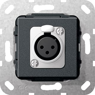 Gira - Multi data-com. schakelmat. Aansl Xlr-D Zmt Comm